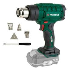 Pistolet à Air Chaud Sans Fil Parkside 20 V