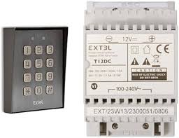 Clavier à Code Extel Klavy 3 Gris - Rétroéclairé et Fixé en Saillie