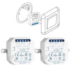 Interrupteurs WiFi Alexa LoraTap - Lot de 2